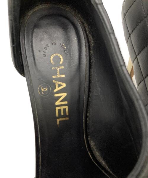 CHANEL（シャネル）CHANEL (シャネル) パンプス ブラック サイズ:37 1/2の古着・服飾アイテム