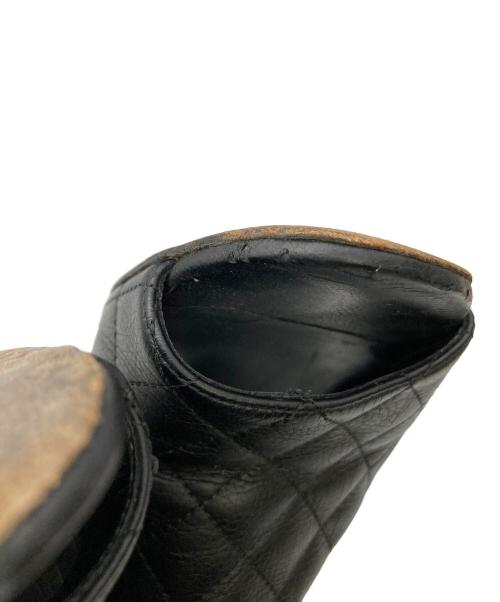 CHANEL（シャネル）CHANEL (シャネル) パンプス ブラック サイズ:37 1/2の古着・服飾アイテム