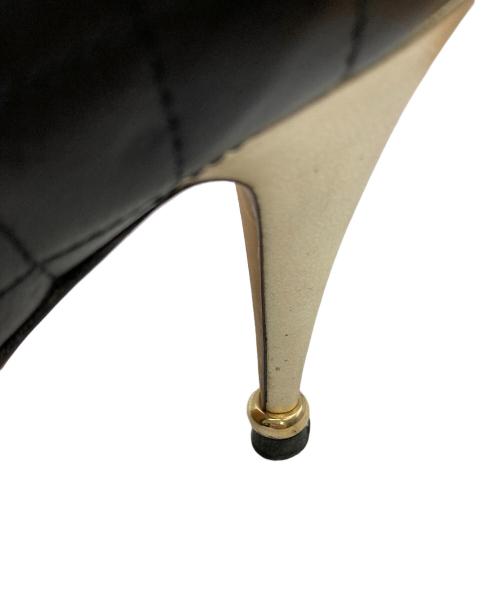 CHANEL（シャネル）CHANEL (シャネル) パンプス ブラック サイズ:37 1/2の古着・服飾アイテム