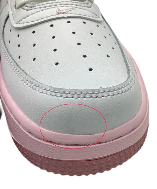 NIKE（ナイキ）NIKE (ナイキ) スニーカー AIR FORCE 1 GS ピンク サイズ:cm 24.5の古着・服飾アイテム