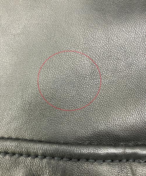 Eddie Bauer（エディーバウアー）Eddie Bauer (エディーバウアー) レザーコート ブラック サイズ:Mの古着・服飾アイテム