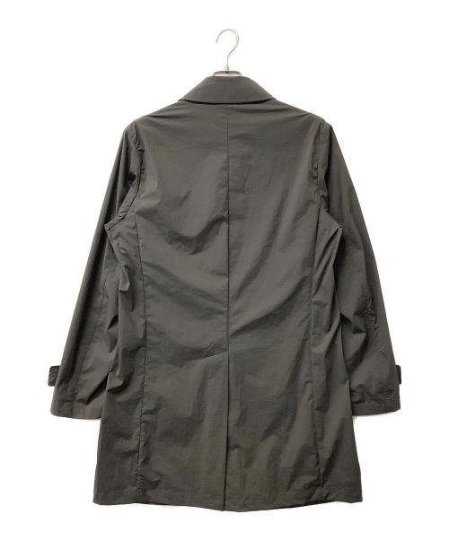 BLACK LABEL CRESTBRIDGE（ブラックレーベル クレストブリッジ）BLACK LABEL CRESTBRIDGE (ブラックレーベル クレストブリッジ) コート ナイロン ステンカラーコート グレー サイズ:Lの古着・服飾アイテム