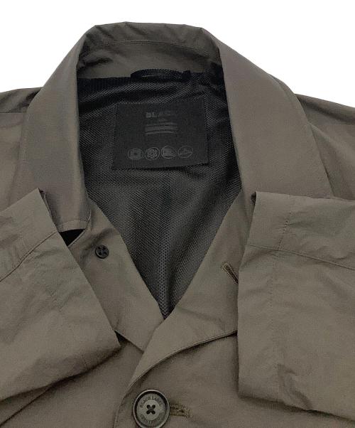BLACK LABEL CRESTBRIDGE（ブラックレーベル クレストブリッジ）BLACK LABEL CRESTBRIDGE (ブラックレーベル クレストブリッジ) コート ナイロン ステンカラーコート グレー サイズ:Lの古着・服飾アイテム