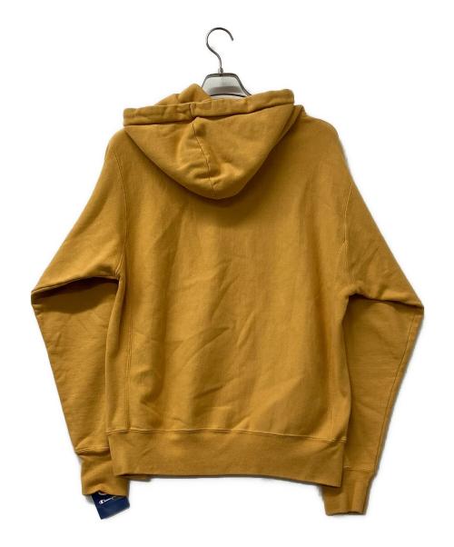 Champion（チャンピオン）Champion (チャンピオン) MoMA (モマ) パーカー プルオーバーパーカー オレンジ サイズ:MEDIUMの古着・服飾アイテム
