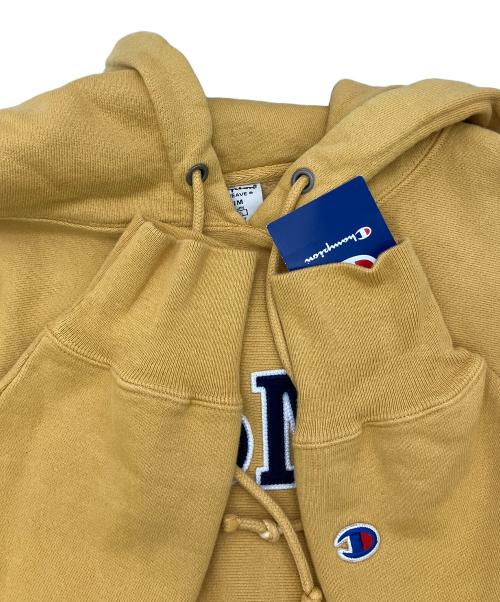 Champion（チャンピオン）Champion (チャンピオン) MoMA (モマ) パーカー プルオーバーパーカー オレンジ サイズ:MEDIUMの古着・服飾アイテム