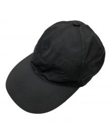 PRADA（プラダ）の古着「Re-Nylon ベースボールキャップ」｜ブラック