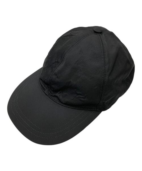 PRADA（プラダ）PRADA (プラダ) Re-Nylon ベースボールキャップ ブラックの古着・服飾アイテム