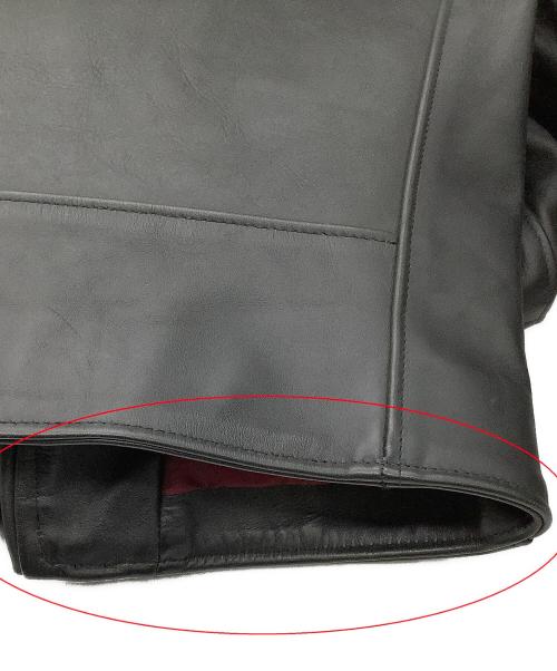 Schott（ショット）Schott (ショット) レザージャケット STAND RIDERS ブラック サイズ:36の古着・服飾アイテム