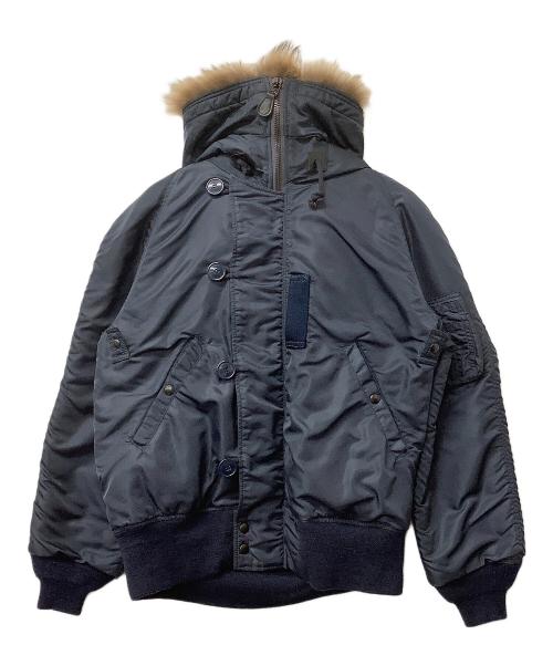 AVIREX（アヴィレックス）AVIREX (アヴィレックス) ジャケット N-2Aフライトジャケット ネイビー サイズ:XX-LARGEの古着・服飾アイテム