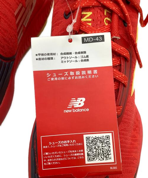 NEW BALANCE（ニューバランス）NEW BALANCE (ニューバランス) ローカットスニーカー Fuelcell 996 v5 レッド サイズ:JPN 27の古着・服飾アイテム