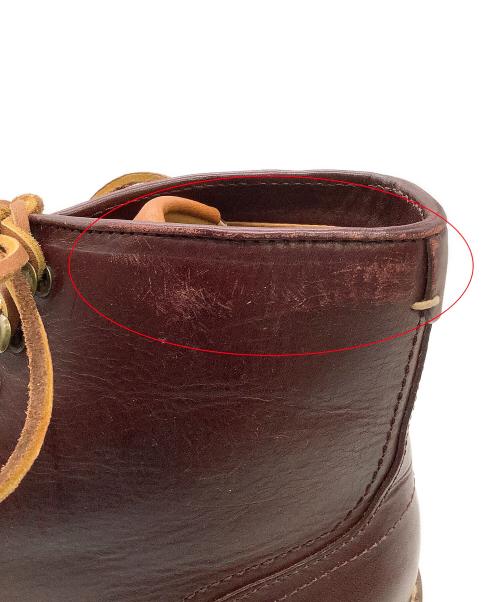 COACH（コーチ）COACH (コーチ) ワークブーツ DOMINIC バーガンディー サイズ:11Mの古着・服飾アイテム