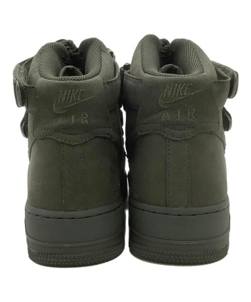 NIKE（ナイキ）NIKE (ナイキ) BILLIE EILISH (ビリー・アイリッシュ) ハイカットスニーカー AIR FORCE 1 HIGH '07 SP オリーブ サイズ:cm27.5の古着・服飾アイテム