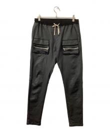 DANKE SCHON（ダンケ シェーン）の古着「パンツ COATING FRAP PANTS」｜ブラック