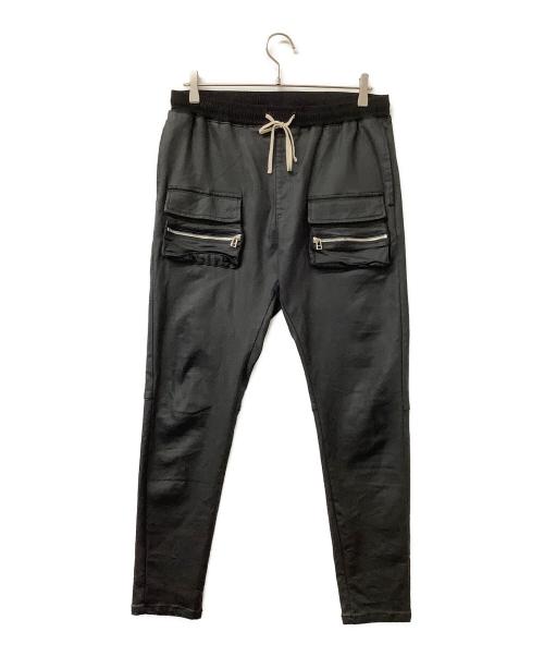 DANKE SCHON（ダンケ シェーン）DANKE SCHON (ダンケ シェーン) パンツ COATING FRAP PANTS ブラック サイズ:XLの古着・服飾アイテム