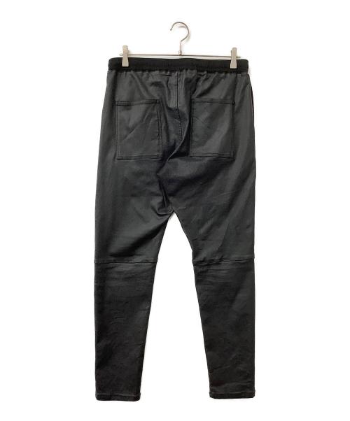 DANKE SCHON（ダンケ シェーン）DANKE SCHON (ダンケ シェーン) パンツ COATING FRAP PANTS ブラック サイズ:XLの古着・服飾アイテム