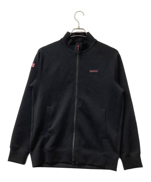 BRIEFING（ブリーフィング）BRIEFING (ブリーフィング) ブルゾン WARM 3D LOGO HALFZIP TOP ブラック サイズ:Mの古着・服飾アイテム