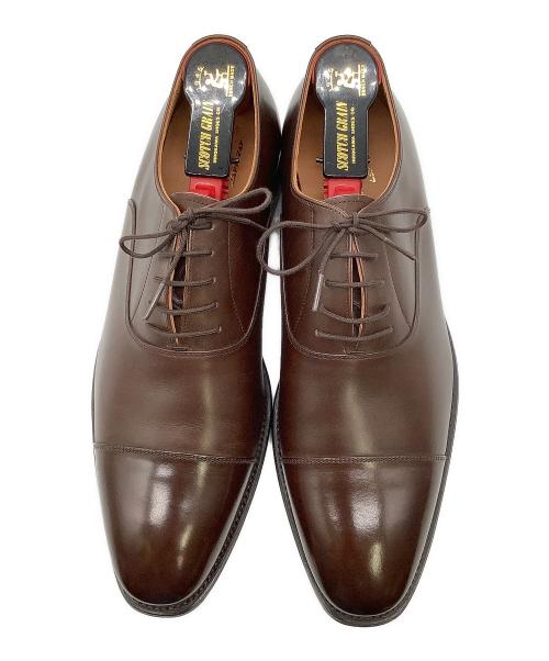 SCOTCH GRAIN（スコッチグレイン）SCOTCH GRAIN (スコッチグレイン) ドレスシューズ ストレートチップ ODESSA ブラウン サイズ:26 1/2の古着・服飾アイテム