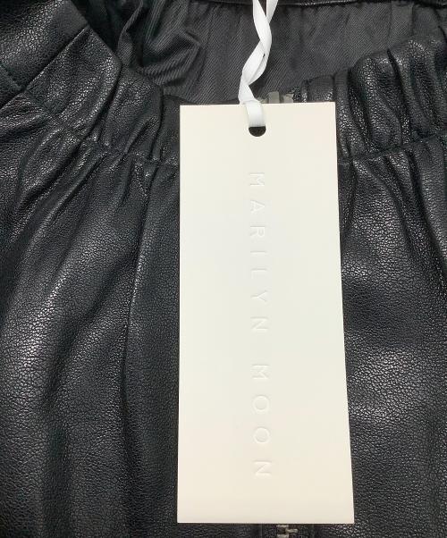 MARILYN MOON（マリリンムーン）MARILYN MOON (マリリンムーン) レザージャケット アーバンリサーチ ロッソ ブラック サイズ:Fの古着・服飾アイテム