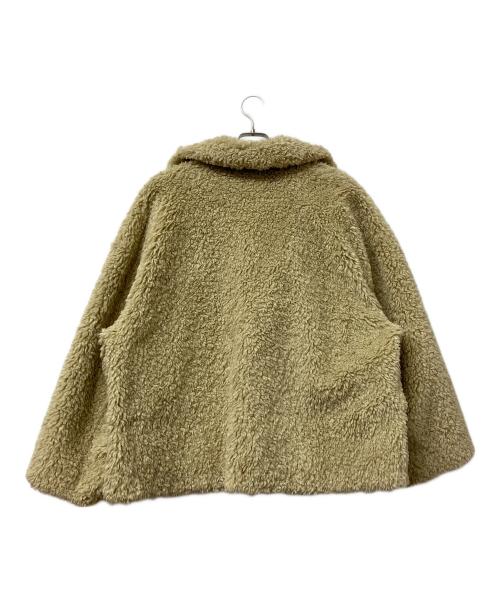 ETRE TOKYO（エトレトウキョウ）ETRE TOKYO (エトレトウキョウ) フェイクシープファージャケット ベージュ サイズ:Mの古着・服飾アイテム