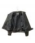 Time is on (タイムイズオン) シングルライダースジャケット ZIAS LEATHER JACKET ブラック サイズ:1：100000円