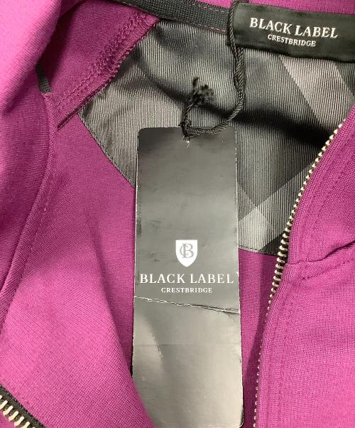 BLACK LABEL CRESTBRIDGE（ブラックレーベル クレストブリッジ）BLACK LABEL CRESTBRIDGE (ブラックレーベル クレストブリッジ) トラックジャケット ジャージ パープル サイズ:Mの古着・服飾アイテム