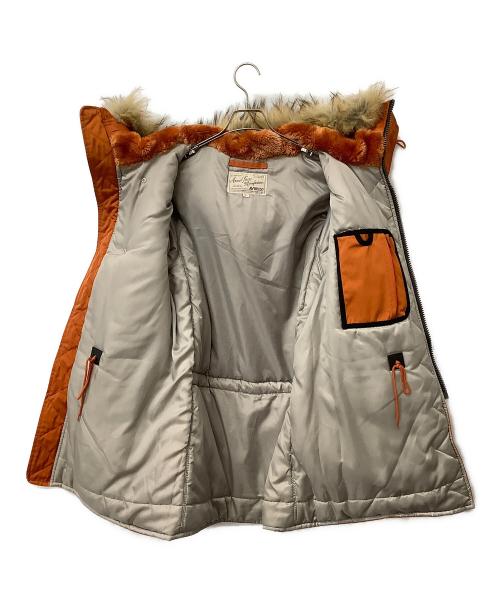 AVIREX（アヴィレックス）AVIREX (アヴィレックス) ジャケット N-3Bフライトジャケット オレンジ サイズ:Lの古着・服飾アイテム