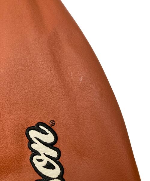 HARLEY-DAVIDSON（ハーレーダビッドソン）HARLEY-DAVIDSON (ハーレーダビッドソン) シングルライダースジャケット ブラック×ブラウン サイズ:Sの古着・服飾アイテム