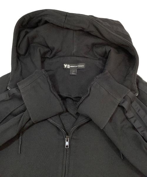 Y-3（ワイスリー）Y-3 (ワイスリー) ジップパーカー ブラック サイズ:Sの古着・服飾アイテム