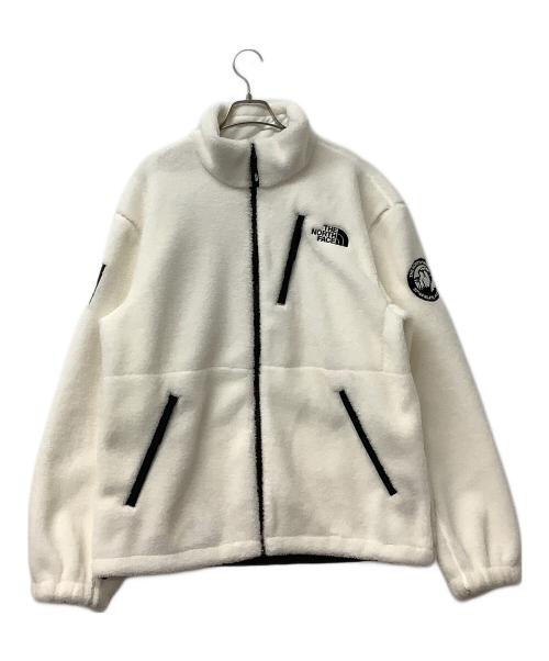 THE NORTH FACE WHITE LABEL（ザノースフェイスホワイトレーベル）THE NORTH FACE WHITE LABEL (ザノースフェイスホワイトレーベル) フリースジャケット RIMO FLEECE JACKET ホワイト サイズ:Lの古着・服飾アイテム