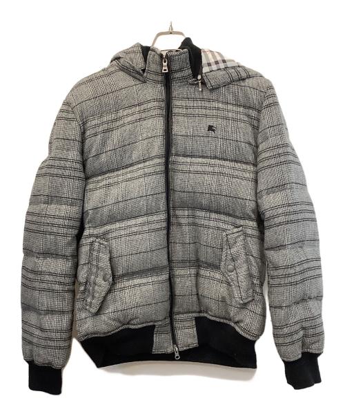 BURBERRY BLACK LABEL（バーバリーブラックレーベル）BURBERRY BLACK LABEL (バーバリーブラックレーベル) ダウンジャケット グレー サイズ:Lの古着・服飾アイテム