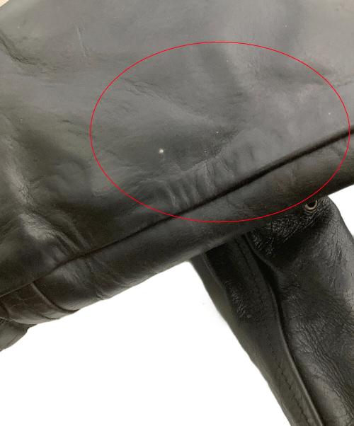 Aero LEATHER（エアロレザー）Aero LEATHER (エアロレザー) ジャケット レザージャケット Genuine Front Quarter Horsehide ブラック サイズ:40の古着・服飾アイテム