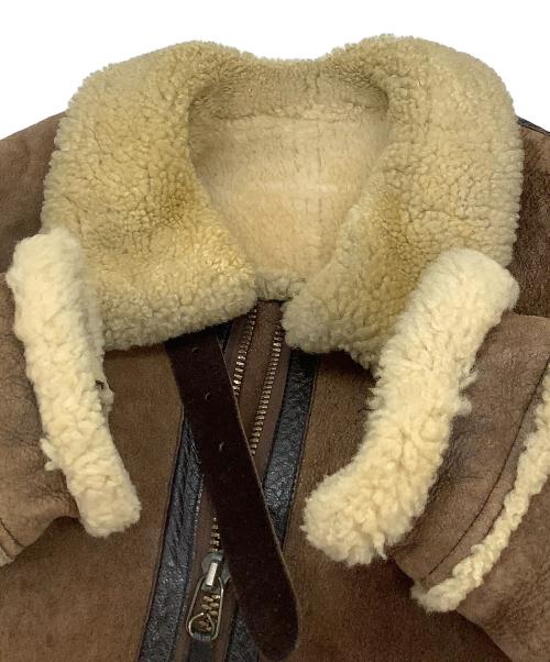 Golden Bear（ゴールデンベア）Golden Bear (ゴールデンベア) ジャケット B-3ムートンジャケット ブラウン サイズ:38の古着・服飾アイテム