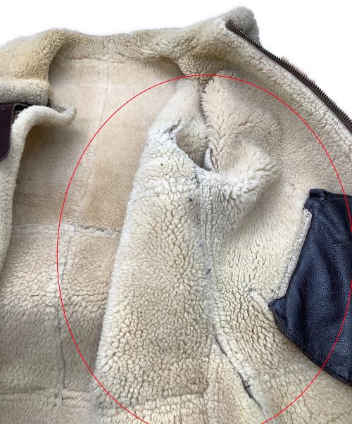 Golden Bear（ゴールデンベア）Golden Bear (ゴールデンベア) ジャケット B-3ムートンジャケット ブラウン サイズ:38の古着・服飾アイテム