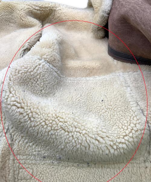 Golden Bear（ゴールデンベア）Golden Bear (ゴールデンベア) ジャケット B-3ムートンジャケット ブラウン サイズ:38の古着・服飾アイテム