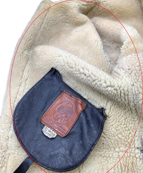 Golden Bear（ゴールデンベア）Golden Bear (ゴールデンベア) ジャケット B-3ムートンジャケット ブラウン サイズ:38の古着・服飾アイテム