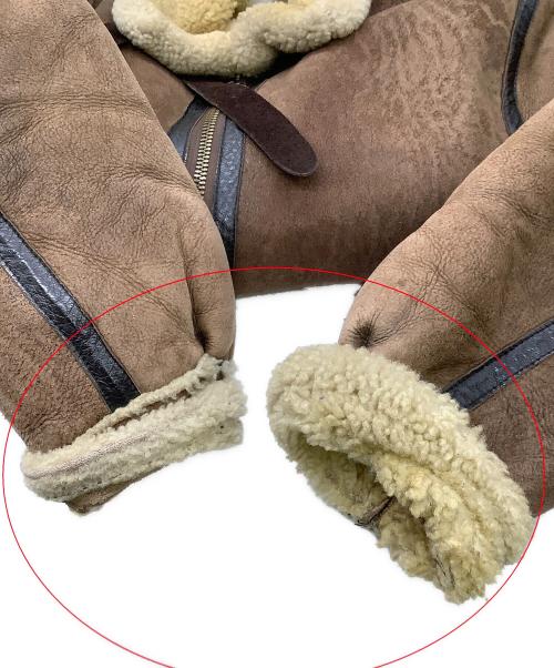 Golden Bear（ゴールデンベア）Golden Bear (ゴールデンベア) ジャケット B-3ムートンジャケット ブラウン サイズ:38の古着・服飾アイテム