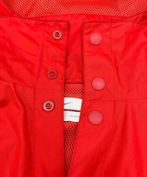 NIKE（ナイキ）NIKE (ナイキ) F.C.R.B. (エフシーレアルブリストル) ナイロンジャケット　マウンテンパーカー レッド サイズ:Sの古着・服飾アイテム