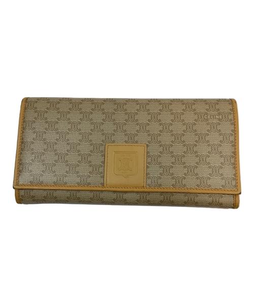 CELINE（セリーヌ）CELINE (セリーヌ) 長財布 ベージュの古着・服飾アイテム