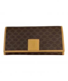 CELINE（セリーヌ）の古着「長財布」｜ブラウン