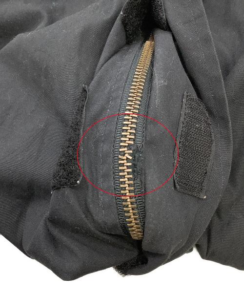 U'S NAVY（アメリカ海軍）U'S NAVY (アメリカ海軍) DSCP (ディーエスシーピー) ミリタリージャケット ユーティリティジャケット ブラック サイズ:LARGE-REGULARの古着・服飾アイテム