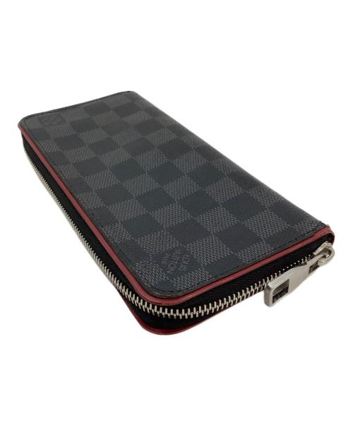 LOUIS VUITTON（ルイ ヴィトン）LOUIS VUITTON (ルイ ヴィトン) ジェピーウォレットヴェルティカル ブラック×レッドの古着・服飾アイテム