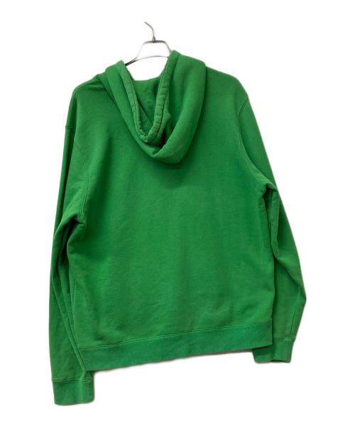 stussy（ステューシー）stussy (ステューシー) プルオーバーパーカー グリーン サイズ:Lの古着・服飾アイテム