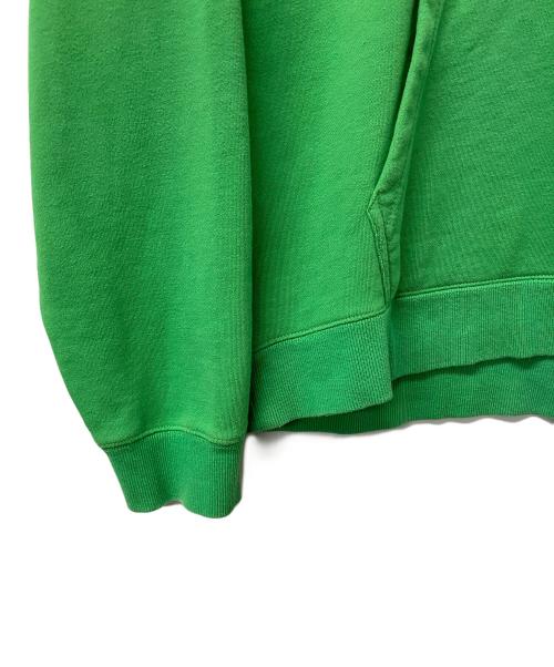 stussy（ステューシー）stussy (ステューシー) プルオーバーパーカー グリーン サイズ:Lの古着・服飾アイテム