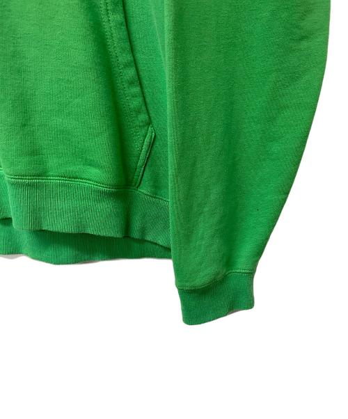 stussy（ステューシー）stussy (ステューシー) プルオーバーパーカー グリーン サイズ:Lの古着・服飾アイテム