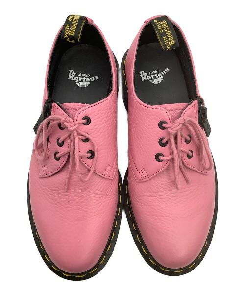 Dr.Martens（ドクターマーチン）Dr.Martens (ドクターマーチン) 3ホールシューズ 1461 W/ZIP ピンク サイズ:UK 3の古着・服飾アイテム