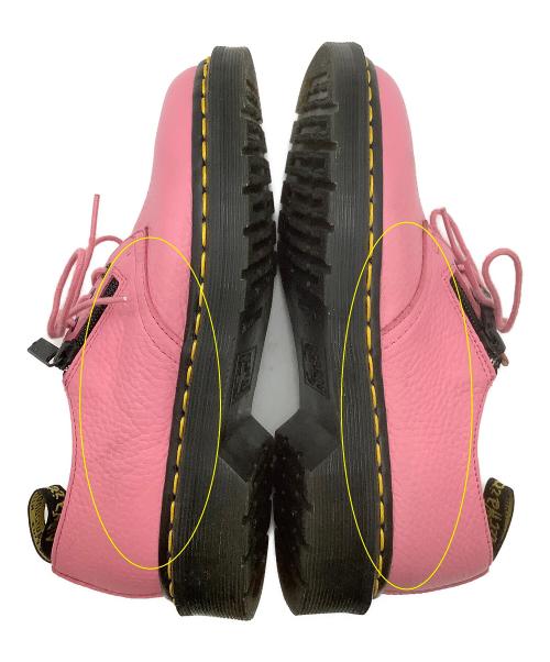 Dr.Martens（ドクターマーチン）Dr.Martens (ドクターマーチン) 3ホールシューズ 1461 W/ZIP ピンク サイズ:UK 3の古着・服飾アイテム