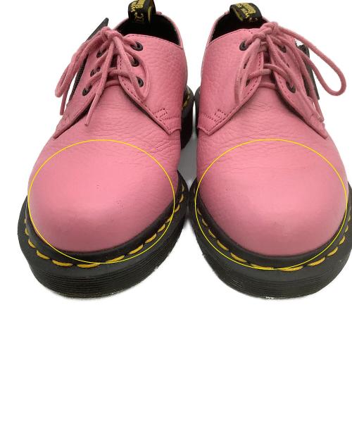 Dr.Martens（ドクターマーチン）Dr.Martens (ドクターマーチン) 3ホールシューズ 1461 W/ZIP ピンク サイズ:UK 3の古着・服飾アイテム