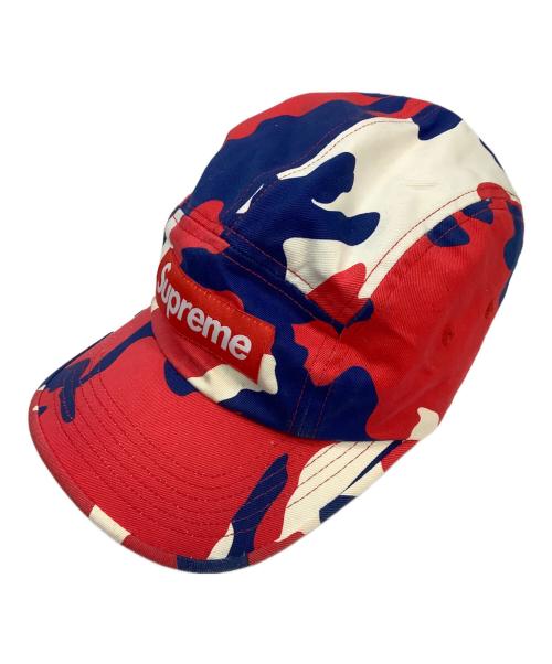 SUPREME（シュプリーム）SUPREME (シュプリーム) キャップ トリコロールカラーの古着・服飾アイテム