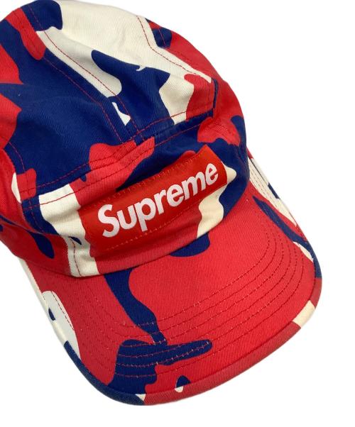 SUPREME（シュプリーム）SUPREME (シュプリーム) キャップ トリコロールカラーの古着・服飾アイテム