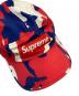 中古・古着 SUPREME (シュプリーム) キャップ トリコロールカラー：10000円